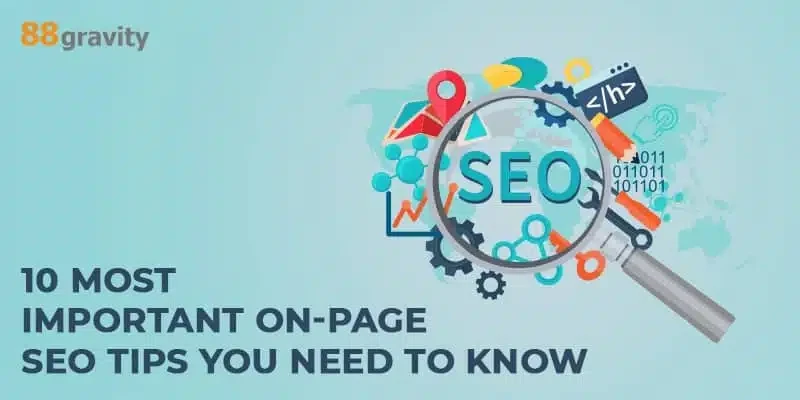 10 Most Important On-Page SEO Tips You Need to Know